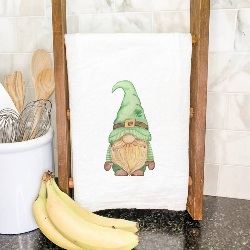 St. Patrick's Gnome - St. Patrick's Day Tea Towel