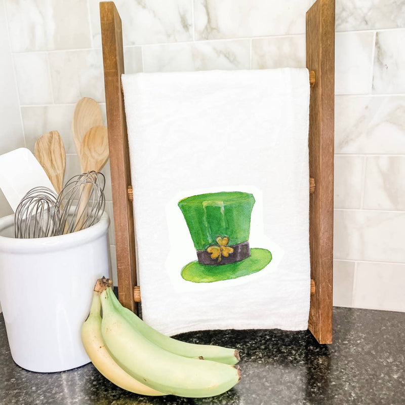 Leprechaun Hat - St. Patrick's Day Tea Towel