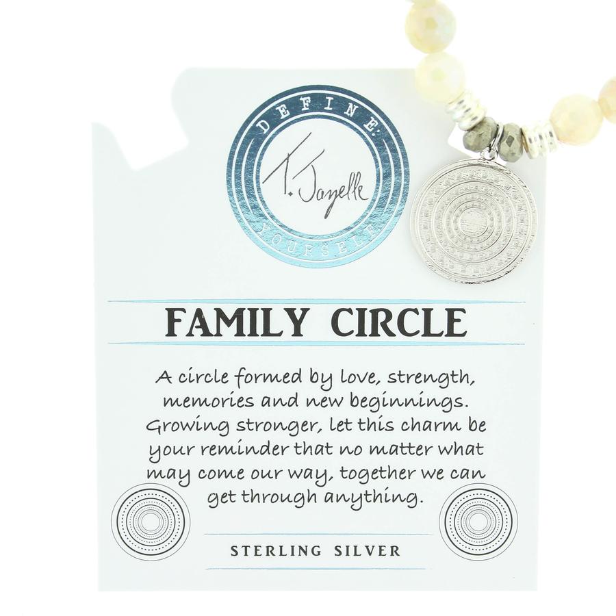 Family Circle MoonStone Bracelet